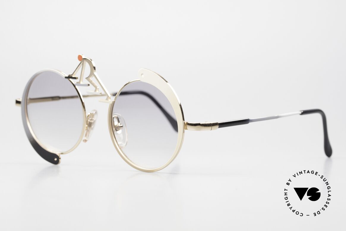 Casanova SC5 Yin und Yang Sonnenbrille, diese CASANOVA vintage Brille heißt SC5 "EVOLUTION", Passend für Herren und Damen
