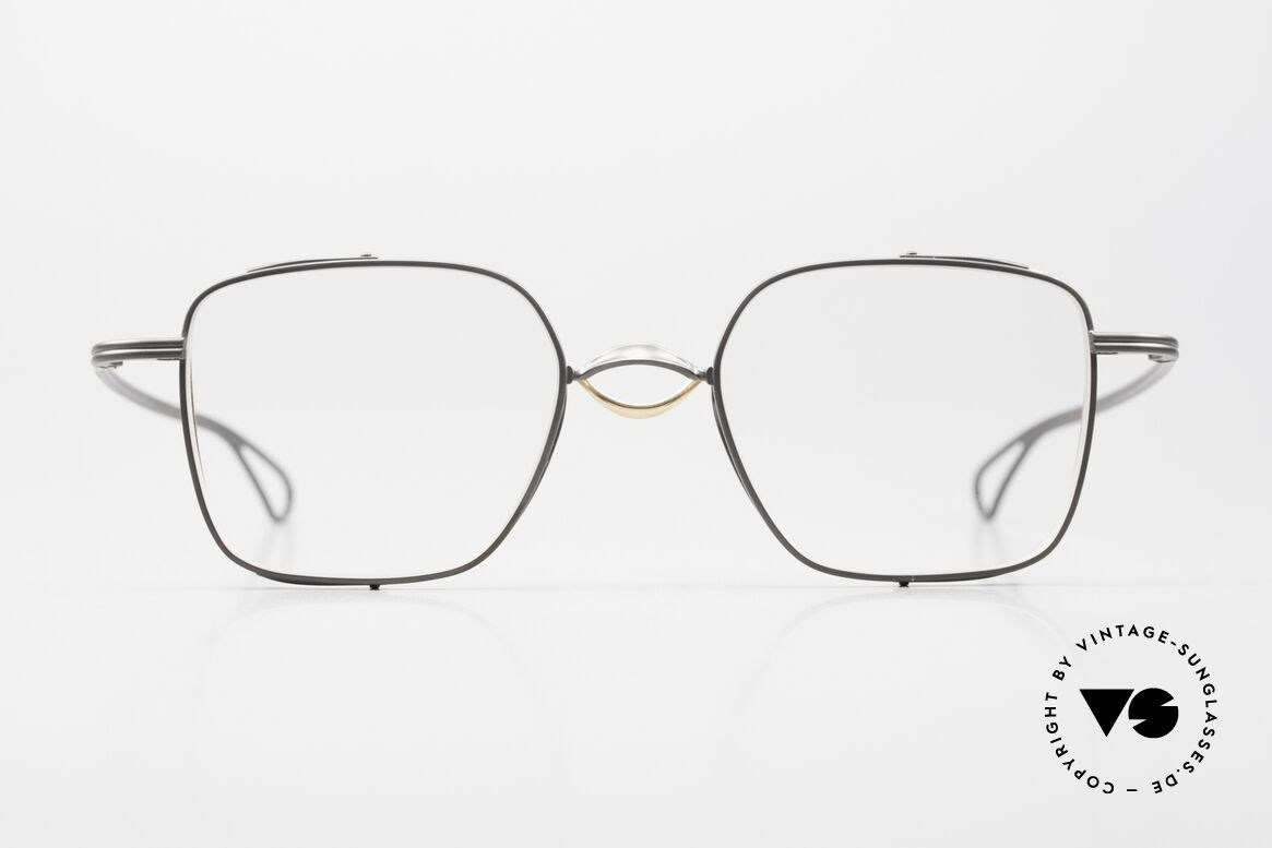 DITA Lineto Herrenbrille Eckig Titan, Luxus-Brillenfassung für Herren in Spitzenqualität!, Passend für Herren