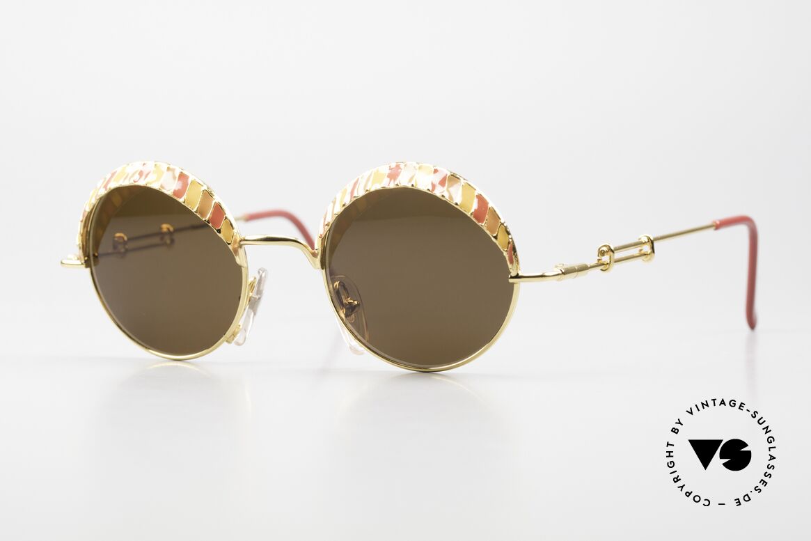 Casanova Arché 4 Limited Gold Plated Brille, zauberhafte Casanova Luxus-Sonnenbrille; Unisex, Passend für Herren und Damen