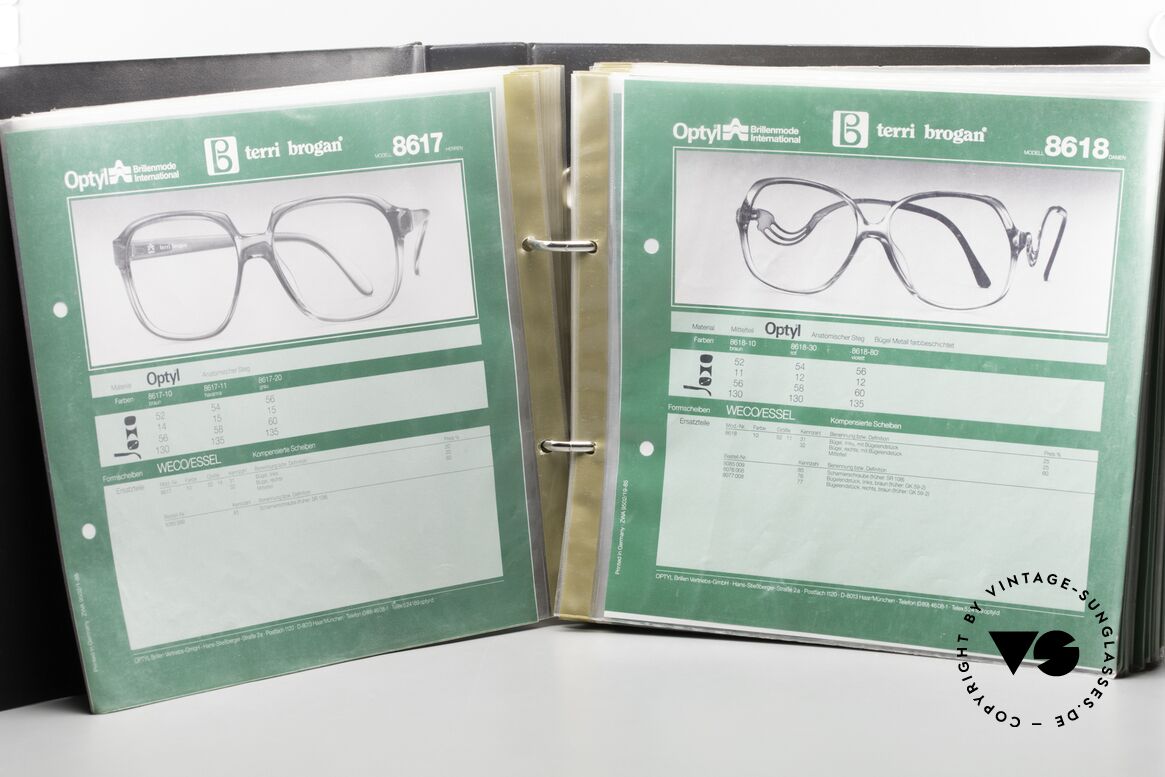 Optyl Catalog Terri Brogan Brillenkatalog & Brilleninfos, Optyl produziert folgende Marken: Dior, Carrera,, Passend für Herren und Damen