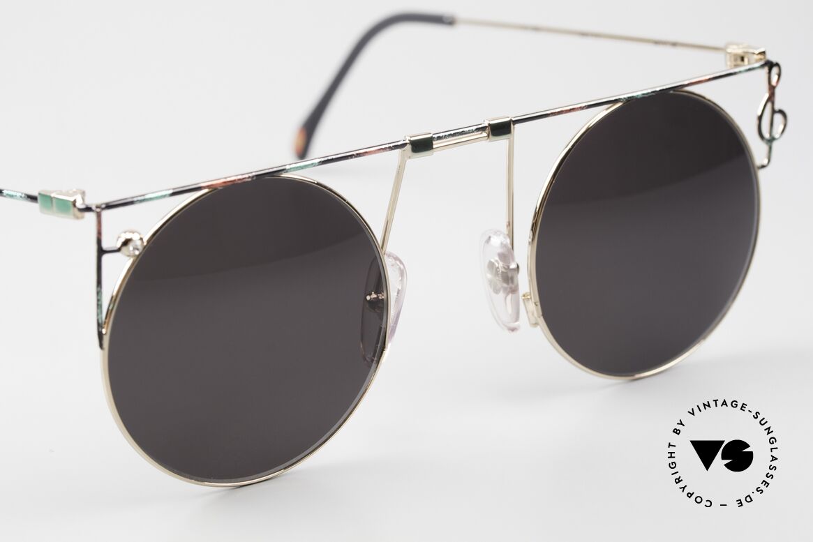Casanova MTC 8 Kunst Sonnenbrille 90er, eine ca. 30 Jahre alte, ungetragene vintage Rarität, Passend für Herren und Damen