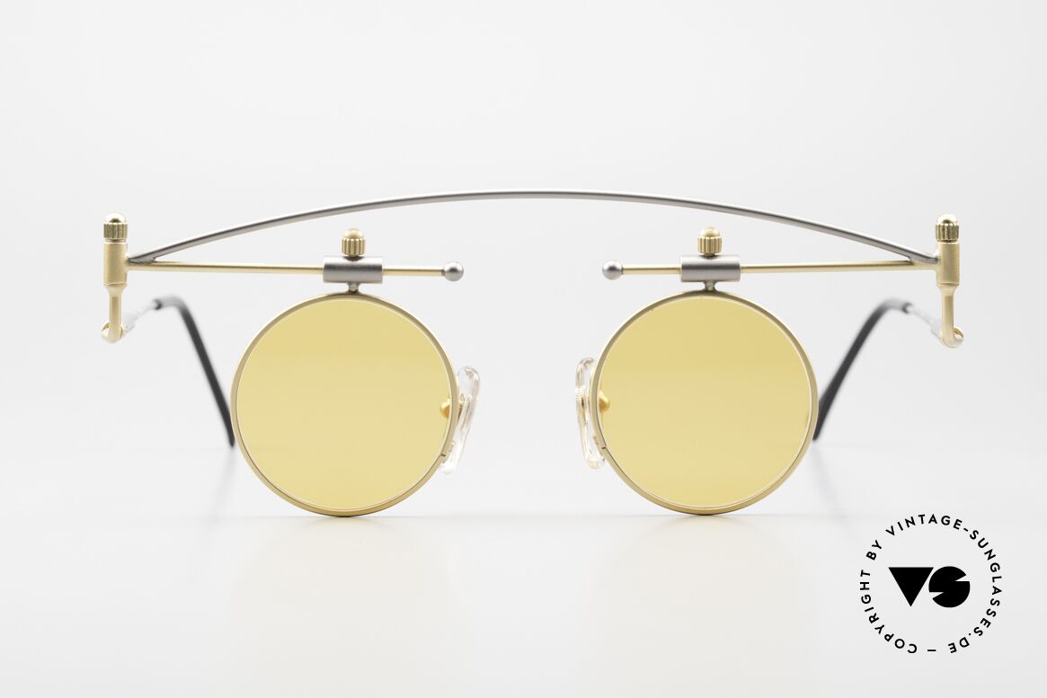 Casanova MTC 10 Limitierte Kunstsonnenbrille, venezianisches Design mit technischen Gimmicks, Passend für Herren und Damen