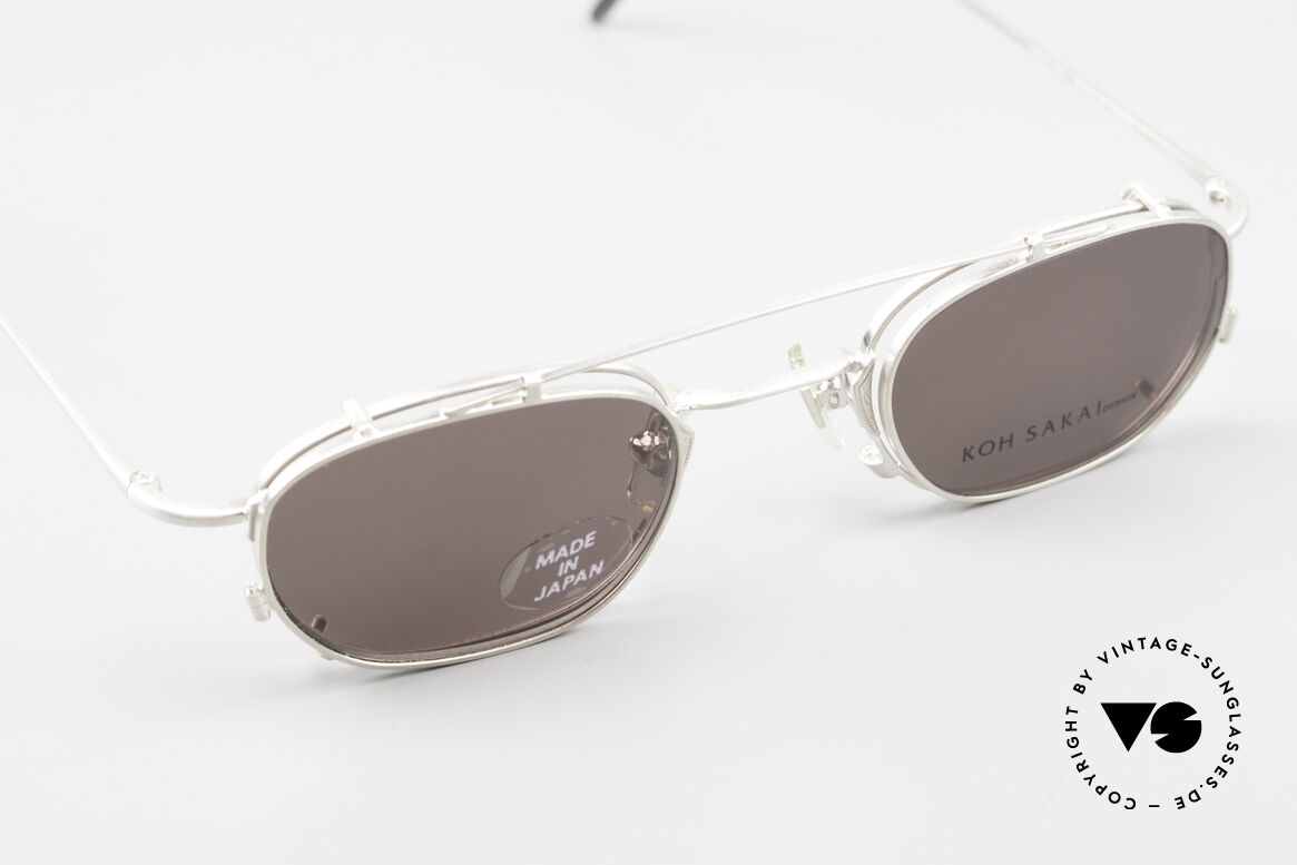 Koh Sakai KS9716 Herrenbrille Oder Damenbrille, unisex Modell KS9716 in edler Legierung in matt-titan, Passend für Herren und Damen