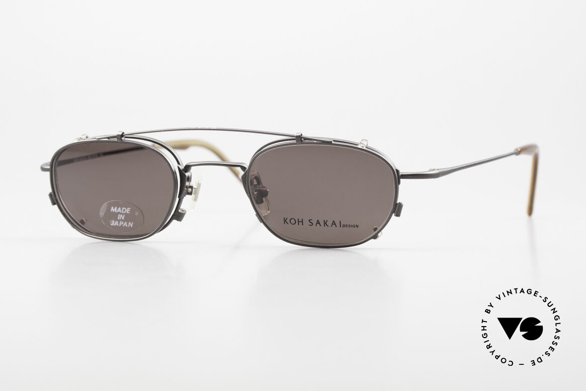 Koh Sakai KS9716 Vintage Unisex Brille 90er, vintage Damenbrille oder auch Herrenbrille; Koh Sakai, Passend für Herren und Damen