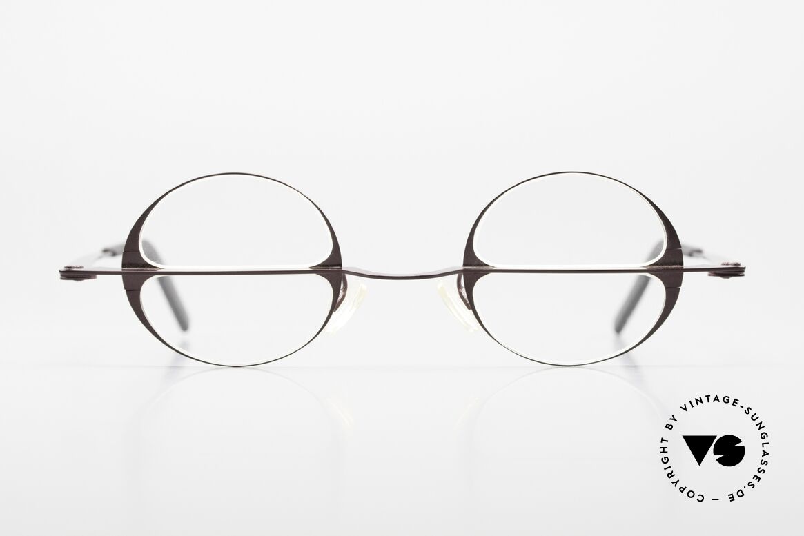 Theo Belgium Bi-Cycle Bifokal Gleitsichtbrille, in 1989 gegründet als 'ANTI MAINSTREAM' Brillenmode, Passend für Herren und Damen
