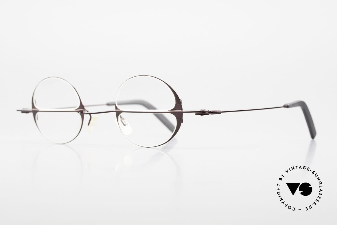 Theo Belgium Bi-Cycle Bifokal Gleitsichtbrille, dieses Modell mit zwei verschiedenen Gläsern (bifokal), Passend für Herren und Damen