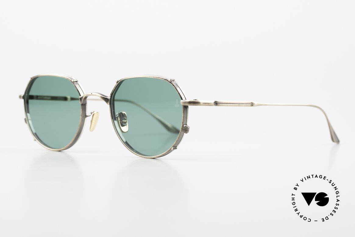 Jacques Marie Mage Hartana Unisex Brille im Panto Stil, weltweit nur 400 Stück (bereits eine Sammlerbrille), Passend für Herren und Damen