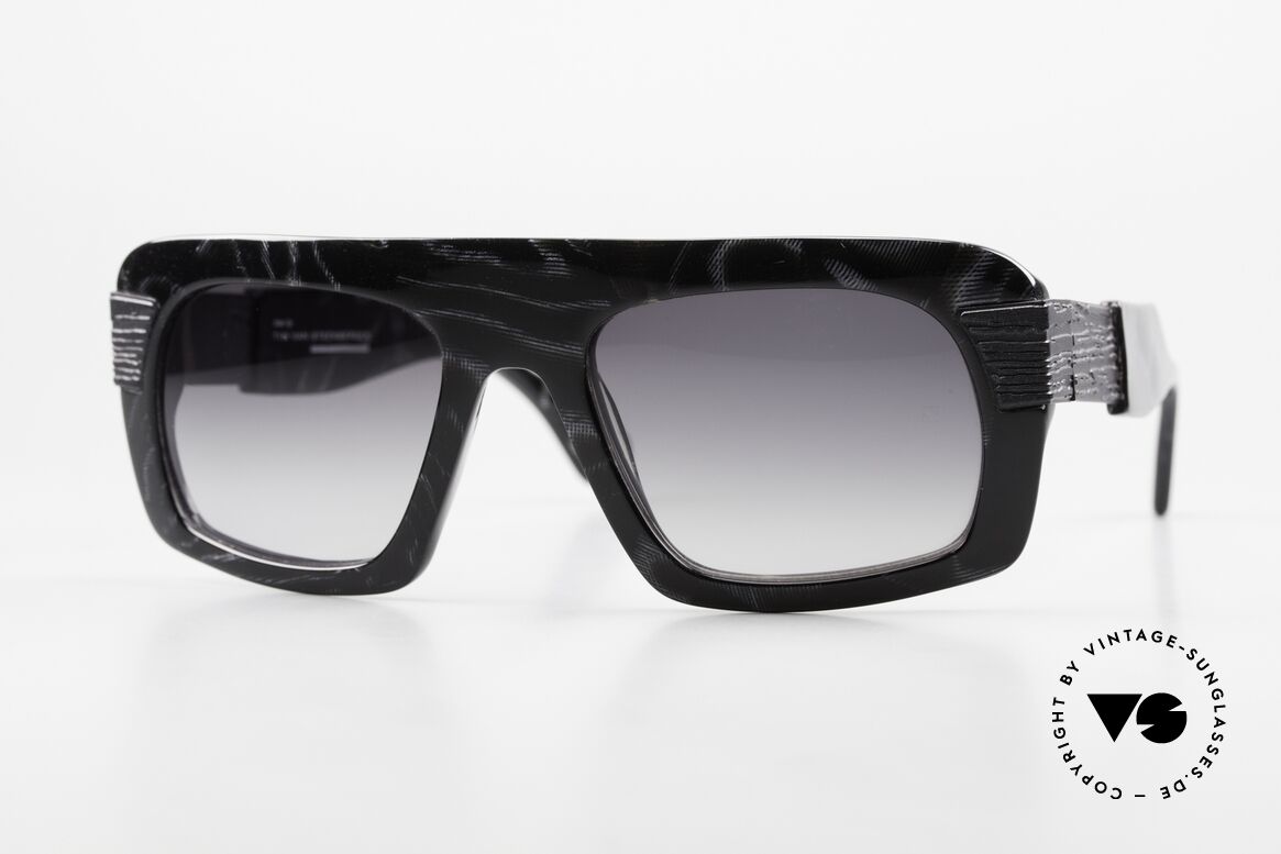 Theo Belgium Oak Sonnenbrille der Trees Serie, markante Theo Belgium Designerbrille von 2012, Passend für Herren und Damen