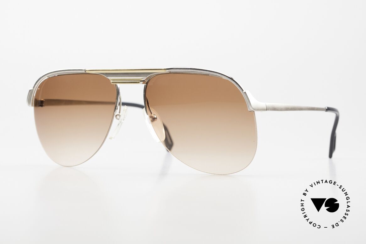 Essilor 2374 2in1 Brille Nylor Aviator, beeindruckende vintage Herrensonnenbrille von Essilor, Passend für Herren