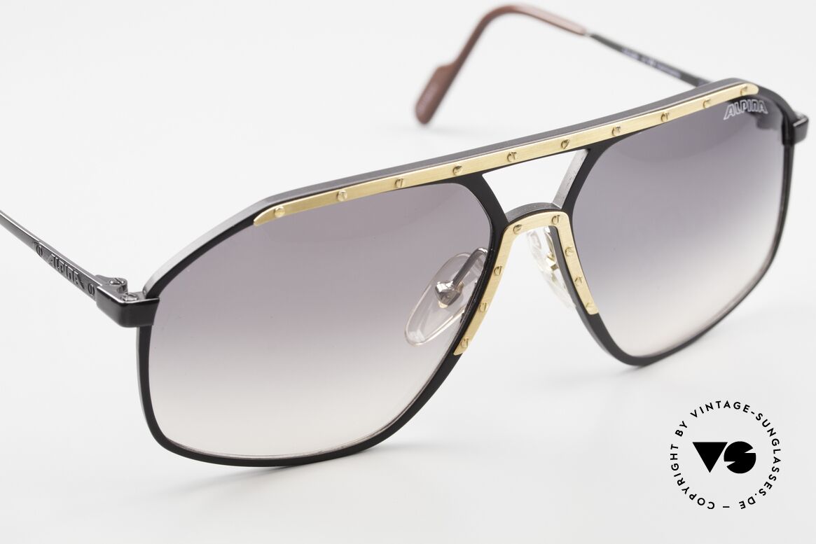 Alpina M1/7 80er Herren Brille X-Large, ungetragen (wie alle unsere VINTAGE Designerbrillen), Passend für Herren