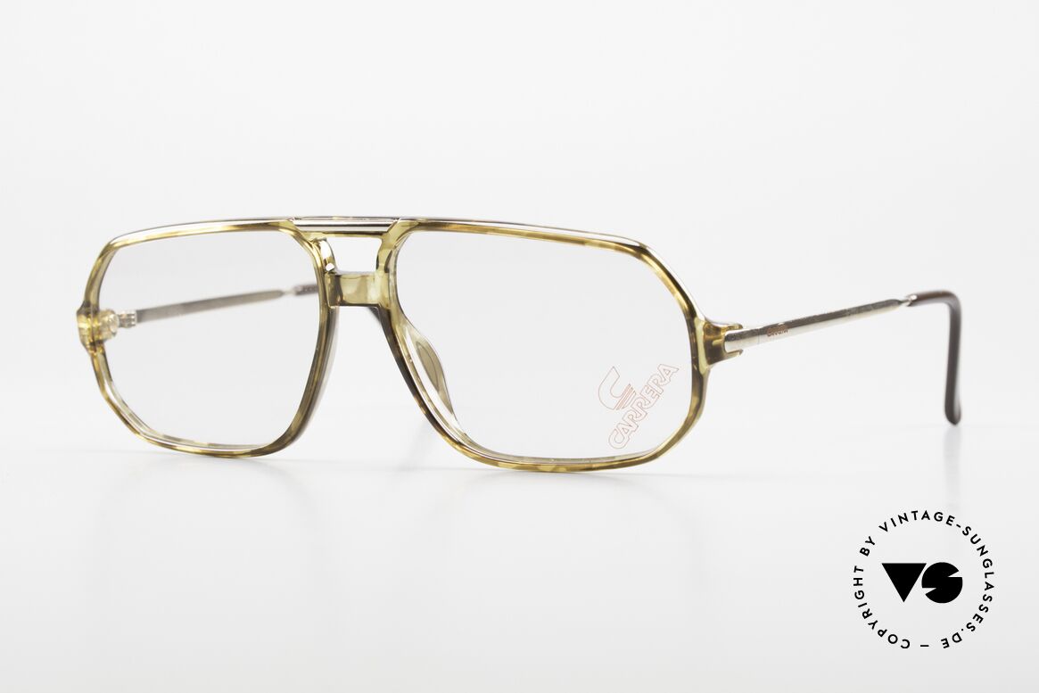 Carrera 5311 80er Bernstein Camouflage, vintage Brille von CARRERA aus dem Jahre 1986, Passend für Herren