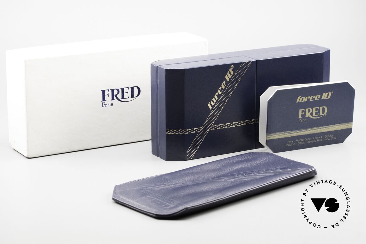 Fred Fregate - L Luxus Segler Brille Large, KEIN RETRO; ein kostbares Original; LARGE Gr. 55/19, Passend für Herren
