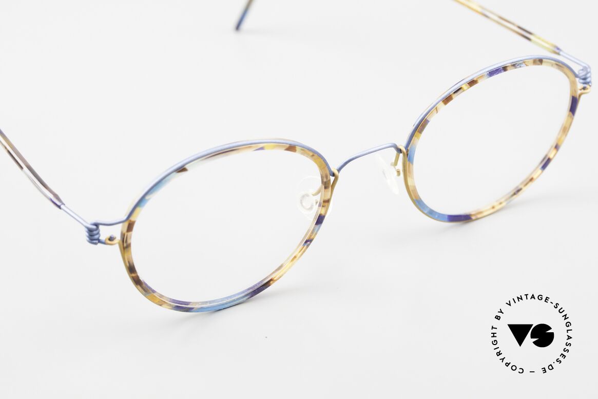Lindberg Panto Air Titan Rim Titan Brille mit Azetat Inlay, so zeitlos, stilvoll und innovativ = Prädikat "VINTAGE", Passend für Herren und Damen