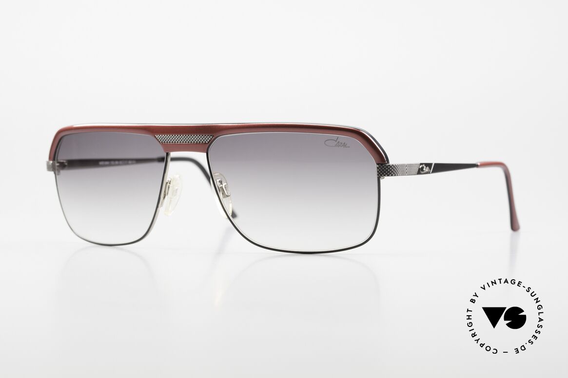 Cazal 9040 Herren Sonnenbrille HipHop Stil, Cazal Sonnenbrille, Modell 9040, Farbe 004; Gr. 62/17, Passend für Herren