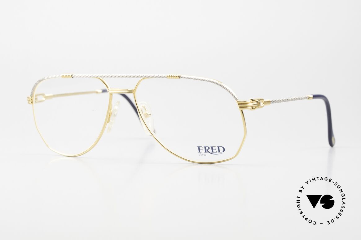 Fred America Cup - M Segler Brille In Medium Size, America Cup: das kostbarste vintage Modell von Fred, Passend für Herren