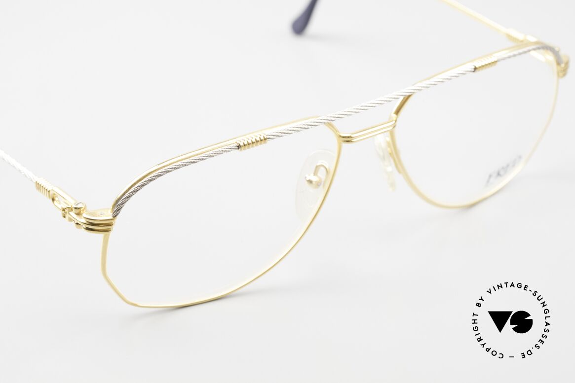 Fred America Cup - M Segler Brille In Medium Size, Bügel und Brücke gedreht wie ein Segeltau; UNIKAT!, Passend für Herren