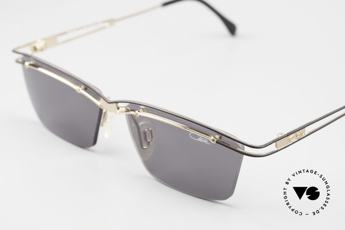 Cazal 992 Eckige Designer Sonnenbrille, ungetragen (wie alle unsere vintage Cazal Brillen), Passend für Damen