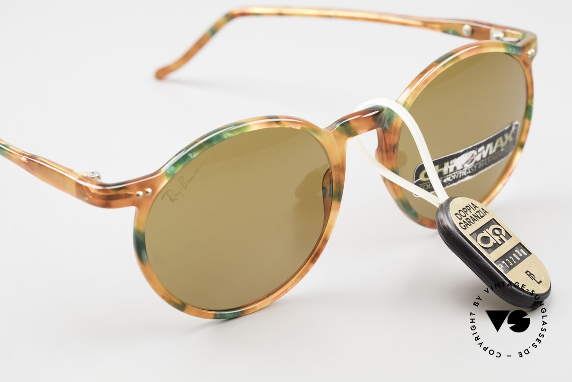 Ray Ban Asbury Lemans B20 Chromax Sonnengläser, ungetragen (wie alle unsere vintage Sportbrillen), Passend für Herren