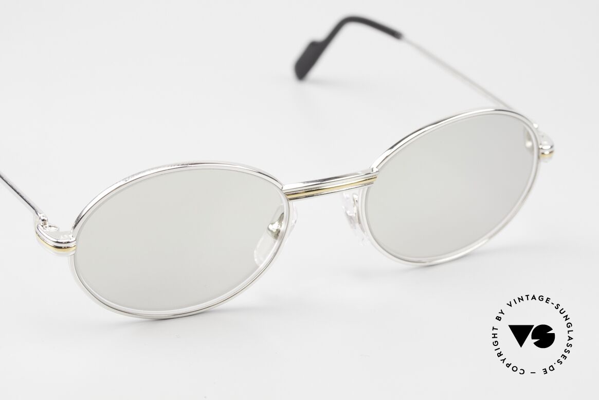 Cartier Saint Honore - S Ovale Luxus Sonnenbrille 90er, 2. hand Modell in absolut neuwertigem Top-Zustand, Passend für Herren und Damen