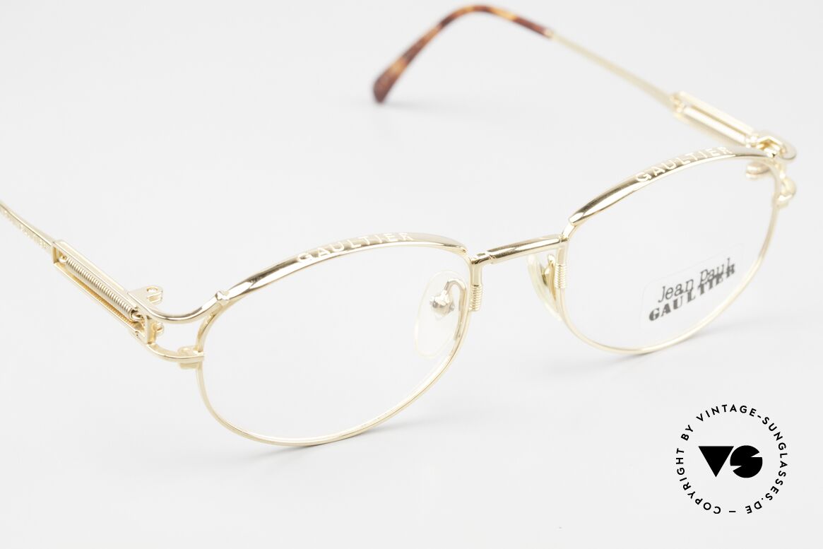 Jean Paul Gaultier 55-5109 Rare 2Pac Brille Von 1996, unbenutzt (wie alle unsere vintage Designer-Modelle), Passend für Herren und Damen