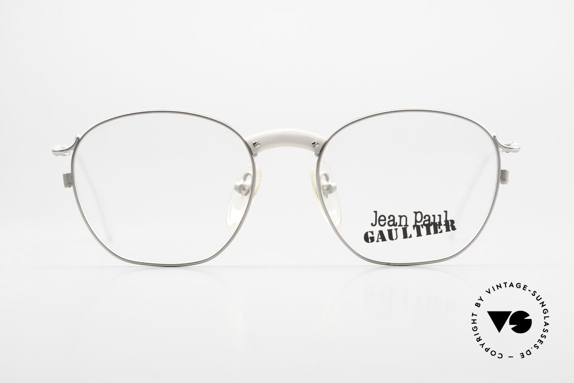 Jean Paul Gaultier 55-1271 High-End Titanium Rahmen, sehr leichter Rahmen & entsprechend hoher Komfort, Passend für Herren und Damen
