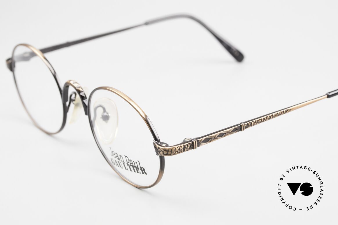 Jean Paul Gaultier 55-9672 Rare Vintage Designerbrille, ein wahres Designerstück in ungetragenem Zustand, Passend für Herren und Damen