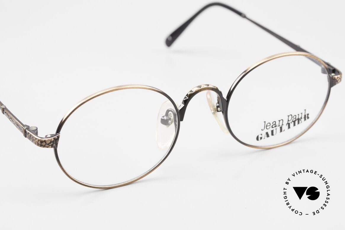 Jean Paul Gaultier 55-9672 Rare Vintage Designerbrille, KEINE RETRObrille, sondern ein 90er JPG Original!, Passend für Herren und Damen