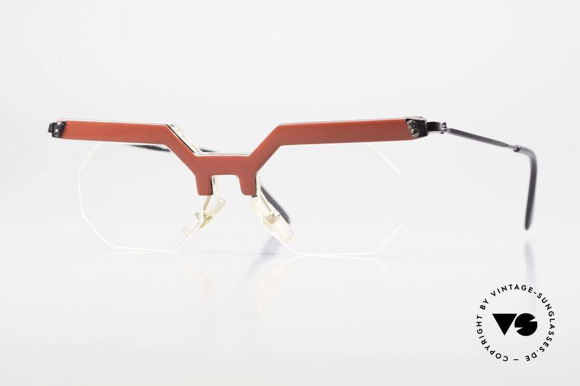 Bauhaus Brille Architektur & Design Brille, einzigartige VINTAGE Brillenfassung im BAUHAUS-Stil, Passend für Herren und Damen