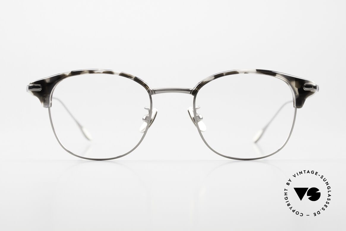 USh by Yuichi Toyama Robert Zeitlose Insider-Brille Titan, federleichte Designer-Brille aus ß-Titanium; Herren, Passend für Herren