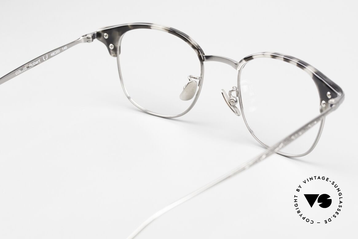 USh by Yuichi Toyama Robert Zeitlose Insider-Brille Titan, ungetragenes Modell von 2017 (für Design-Liebhaber), Passend für Herren