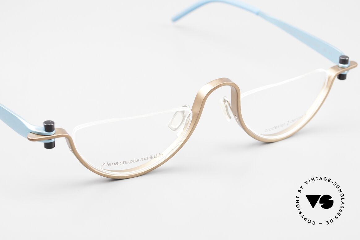 ProDesign 9904 Designer Brille Gail Spence, grandioses Einzelstück; nicht nur für Filmliebhaber, Passend für Herren und Damen