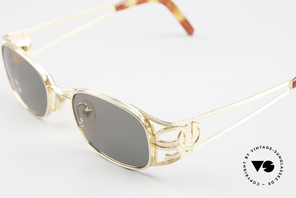 Jean Paul Gaultier 58-5101 22kt Vergoldet Made In Japan, nie getragen (wie alle unsere alten JPG Sonnenbrillen), Passend für Herren und Damen