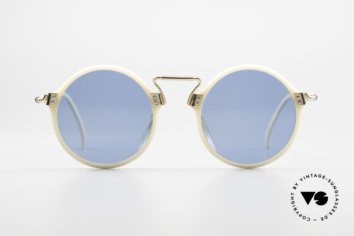 Jean Paul Gaultier 56-9271 Designer Sonnenbrille Rund, klassische runde Form interpretiert von JP Gaultier, Passend für Herren und Damen