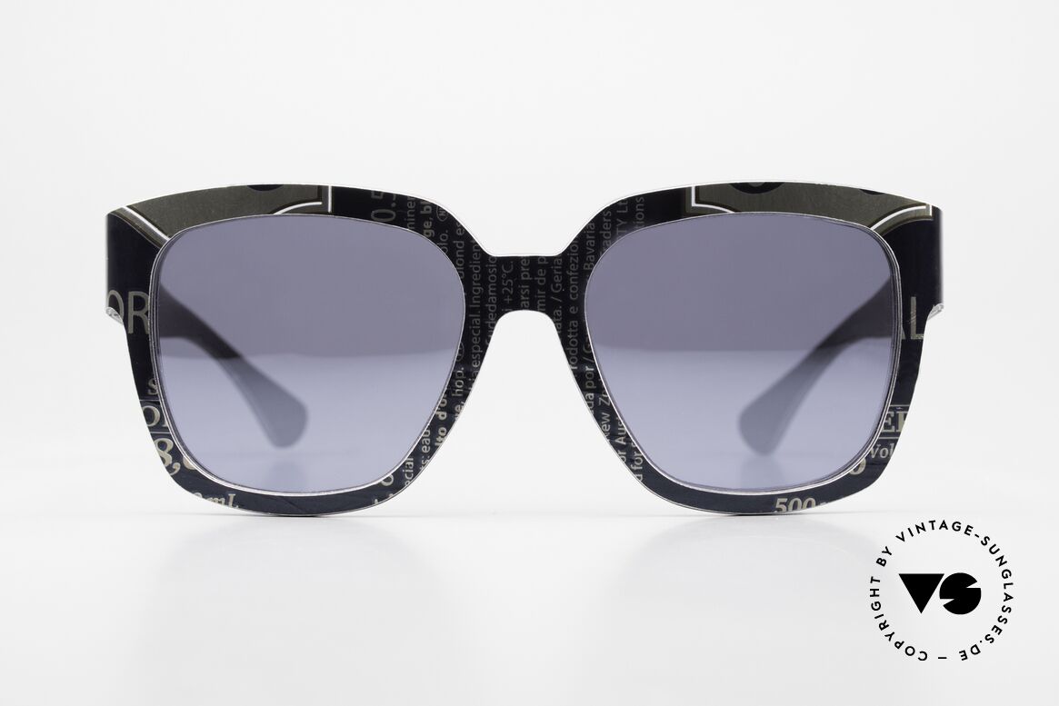 W-Eye YS102 Holzbrille aus Italien, tatsächlich gefertigt aus 0,5 mm starken Holzfolien, Passend für Herren und Damen