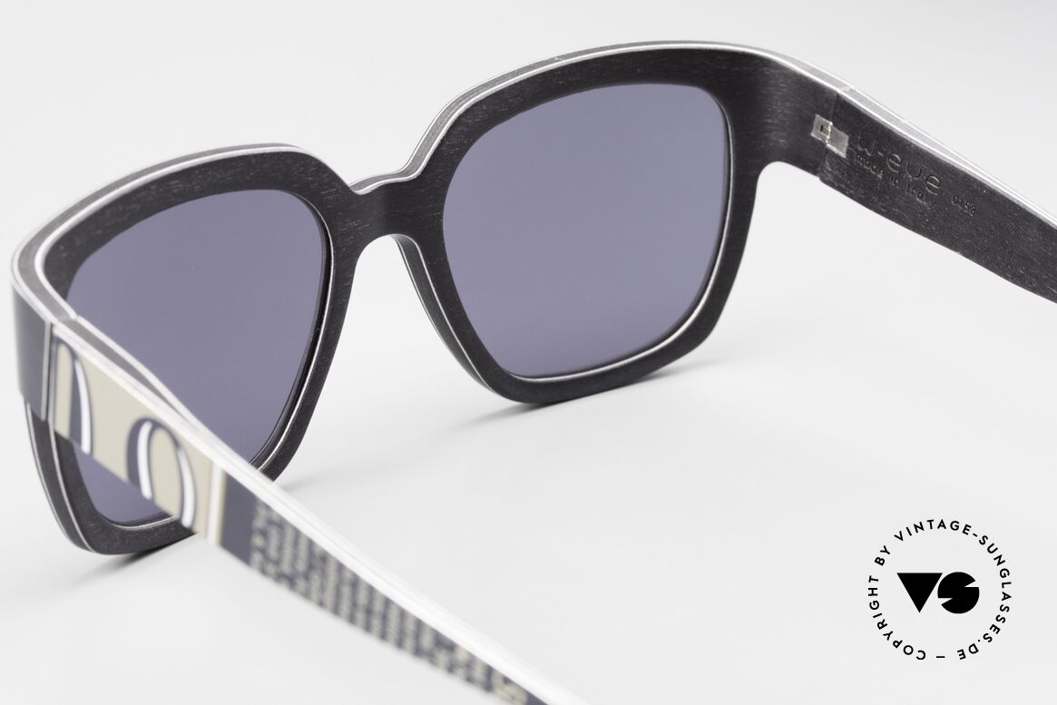 W-Eye YS102 Holzbrille aus Italien, Größe: medium, Passend für Herren und Damen