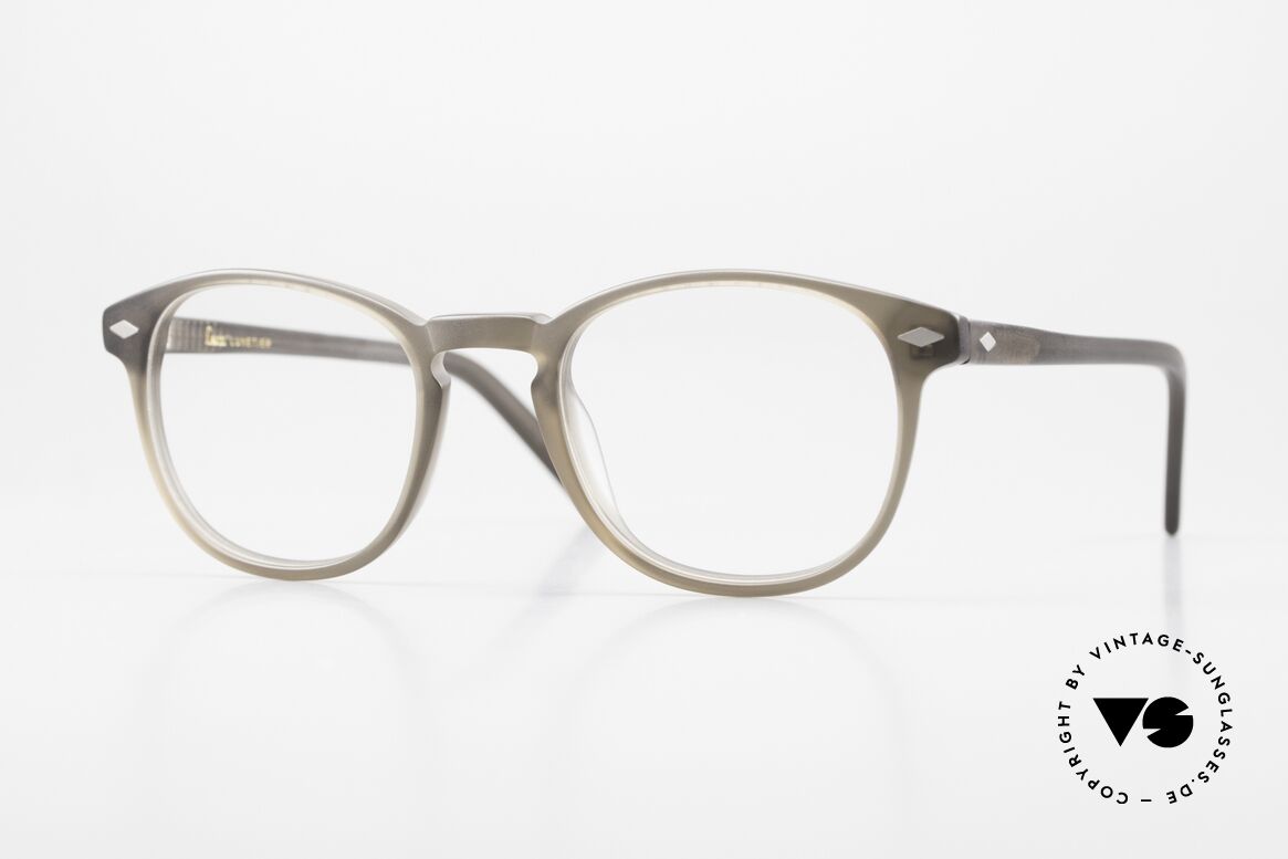 Lesca 711 Klassische Herrenbrille, LESCA Herrenbrille, Modell 711, color: matt-grey, Passend für Herren