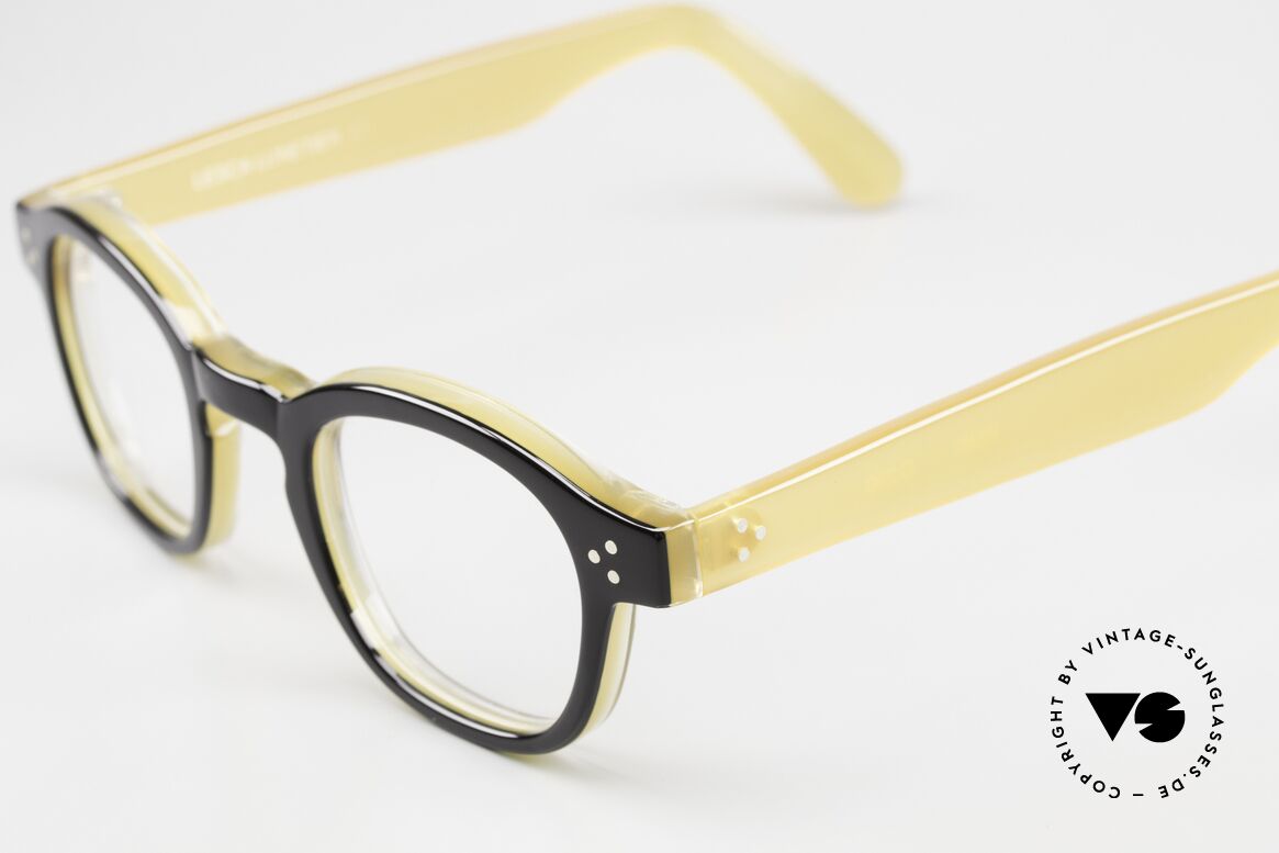 Lesca P080 Azetatbrille Herrenbrille, schöne Azetat-Brille, made in France, handgemacht, Passend für Herren
