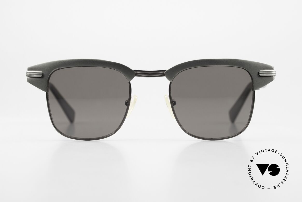 Lesca John.F. Markante Sonnenbrille Men, markante Brillenform in einem zeitlosen Design, Passend für Herren