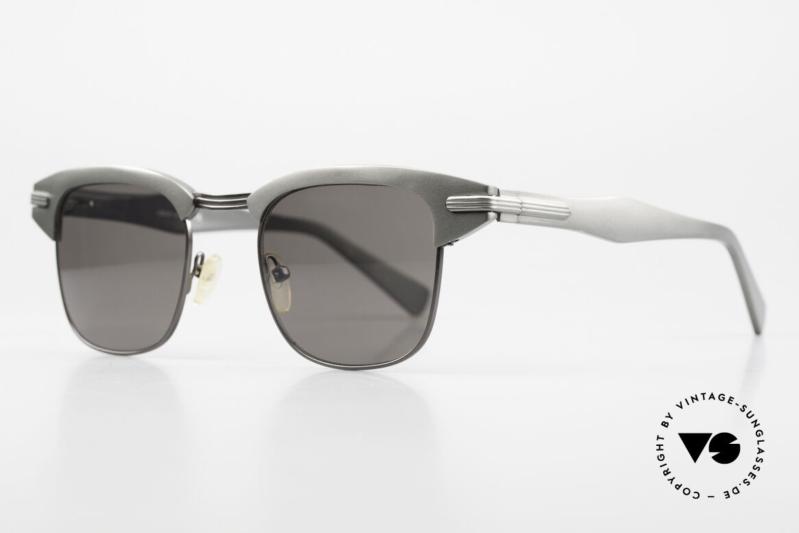 Lesca John.F. Markante Sonnenbrille Men, eine Neuauflage der alten 60er Jahre Lesca Brillen, Passend für Herren