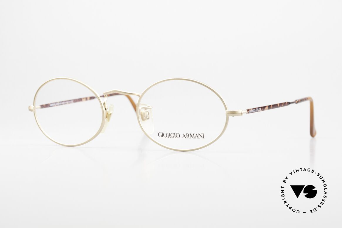 Giorgio Armani 116 90er Designer Brille Fassung, 1990er Jahre vintage Brille von GIORGIO Armani, Passend für Herren und Damen