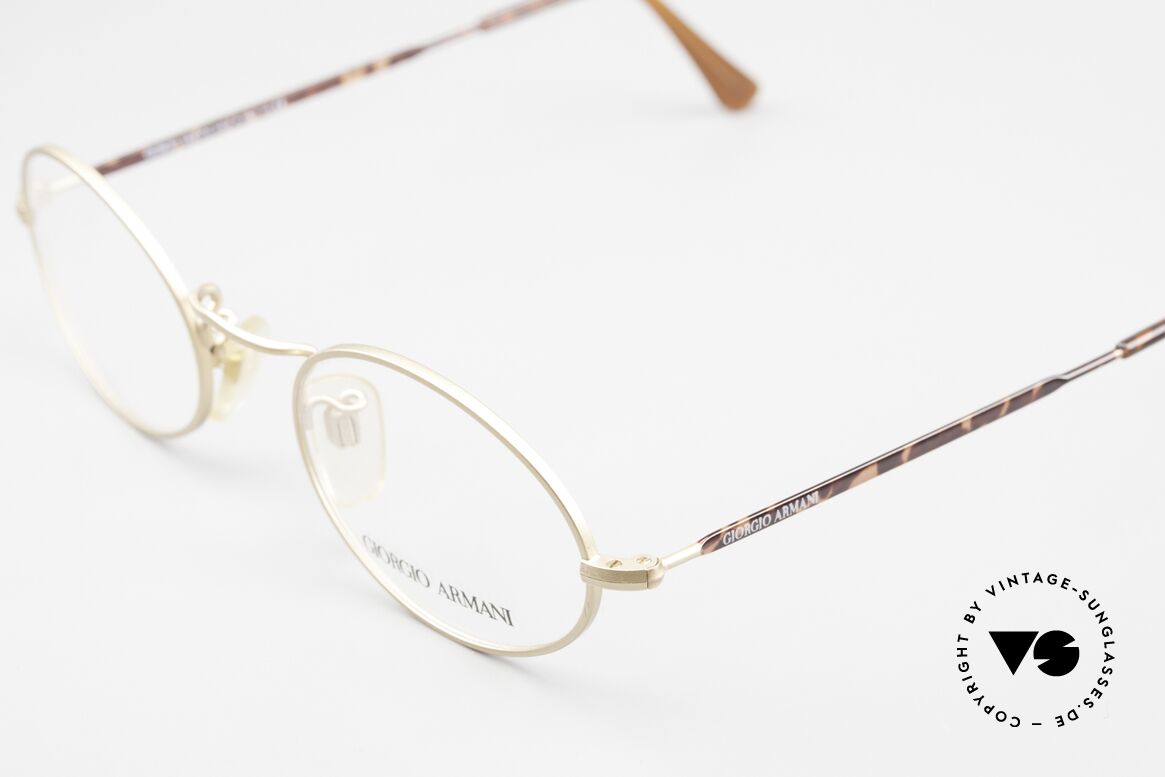 Giorgio Armani 116 90er Designer Brille Fassung, ungetragene Rarität (wie alle unsere GA Brillen), Passend für Herren und Damen