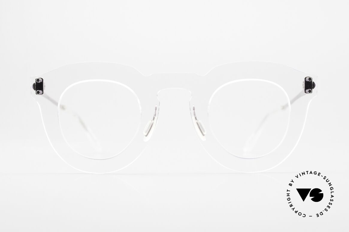 Christian Roth Matos Durchsichtige Brille Unisex, kristallklare Brillenfassung für Damen und Herren, Passend für Herren und Damen