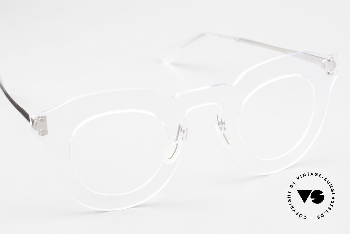 Christian Roth Matos Durchsichtige Brille Unisex, ungetragenes Designerstück mit original C. Roth Etui, Passend für Herren und Damen