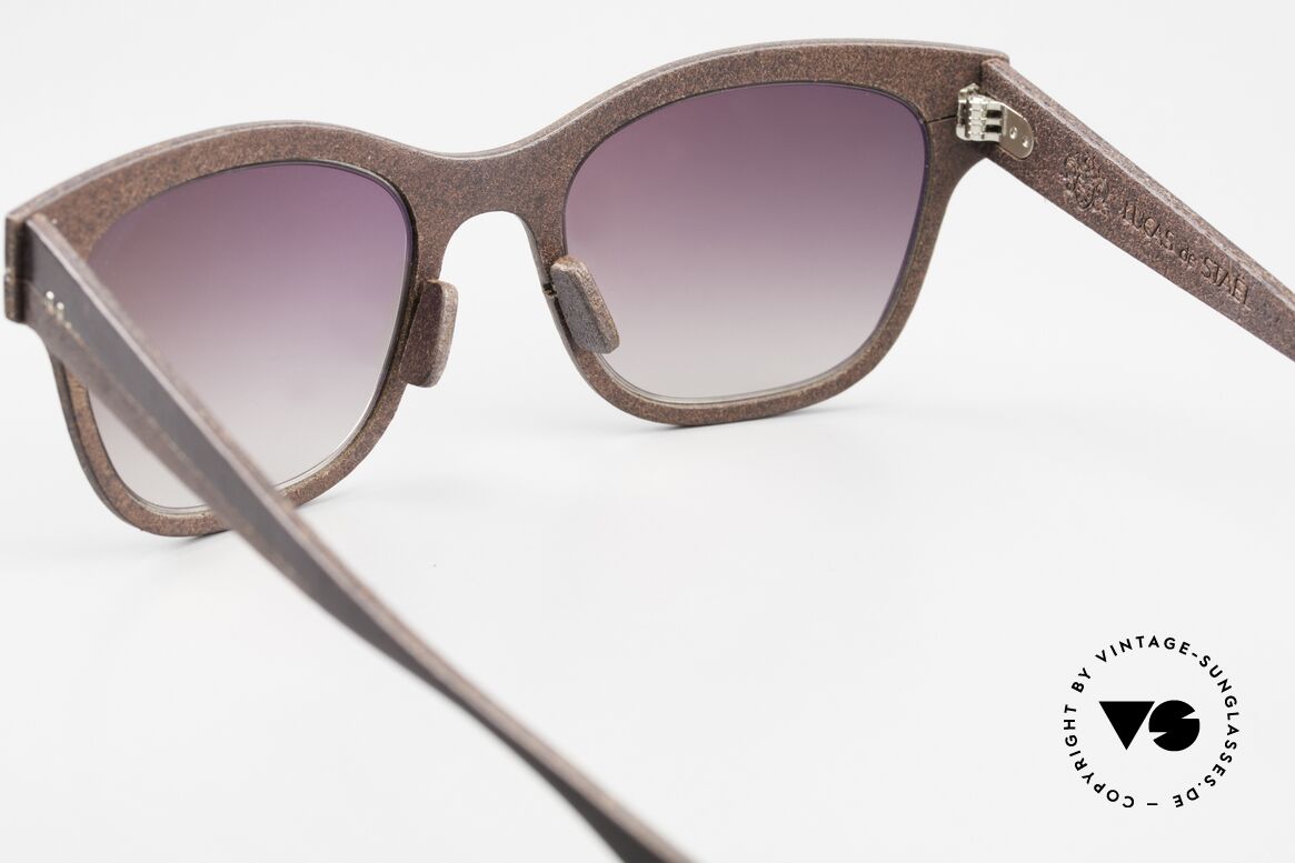 Lucas de Stael Minotaure Split 29 Damensonnenbrille Leder, Größe: medium, Passend für Damen