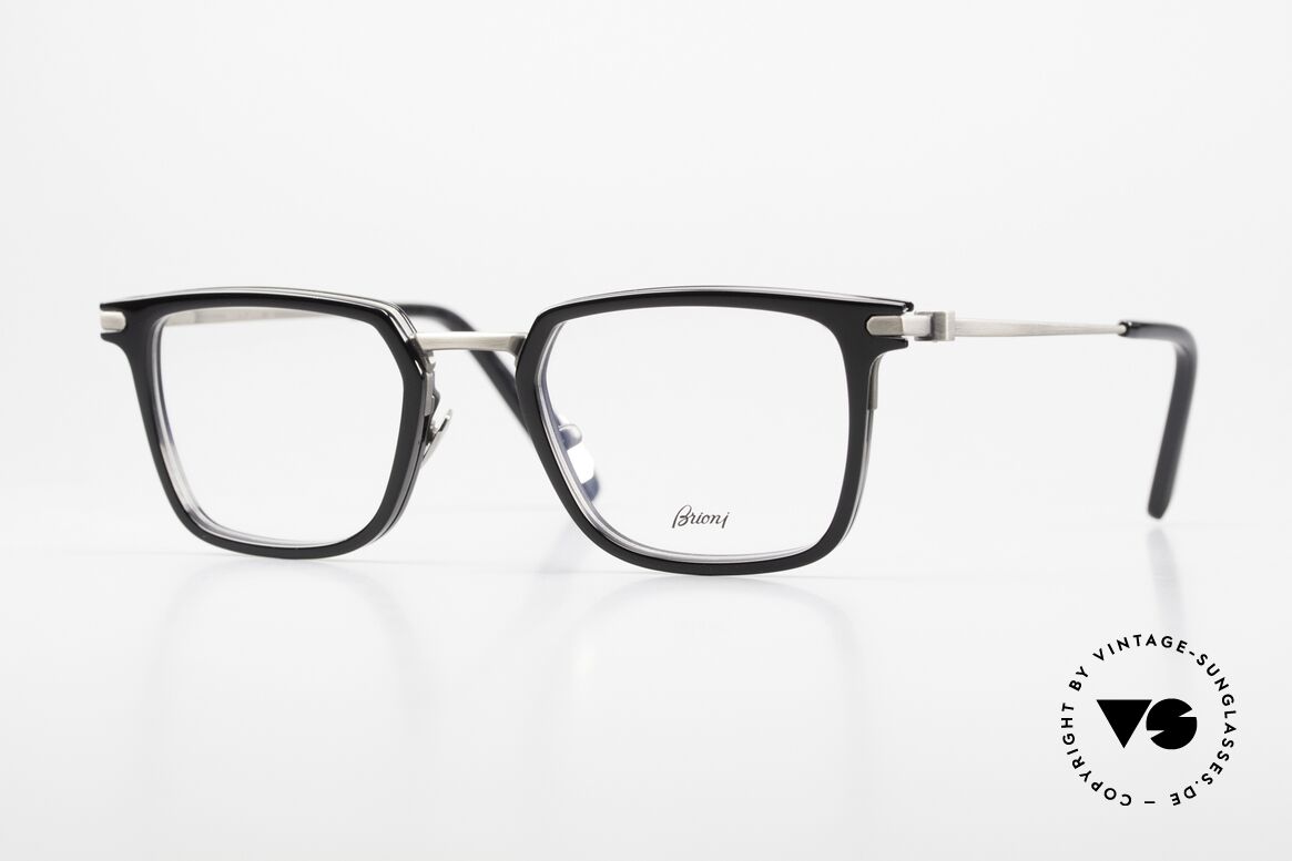 Brioni BR0010O Brille Passend Zum Edelanzug, Brioni Herren-Brille, M. BR0010O, Gr. 51-22, 145, Passend für Herren