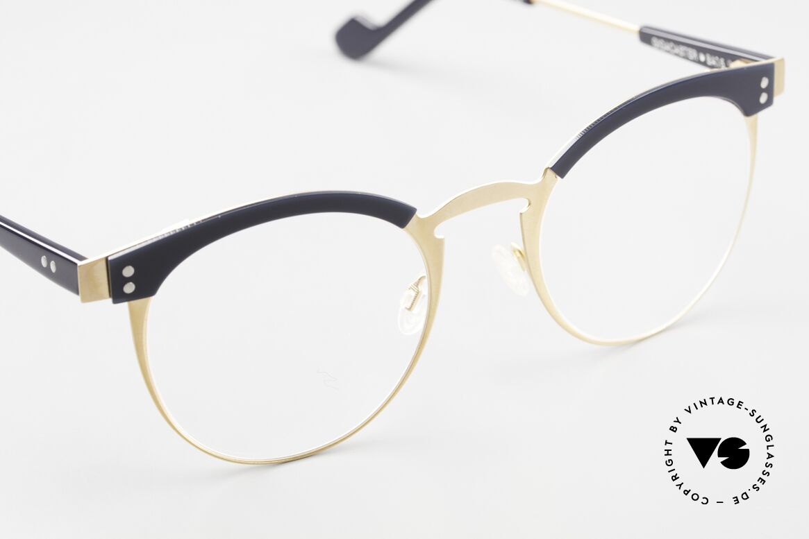 Anne Et Valentin Gigacaster Designerbrille Materialkombi, aus Energie, Licht, Material, Linie, Kontrast & Farbe, Passend für Damen