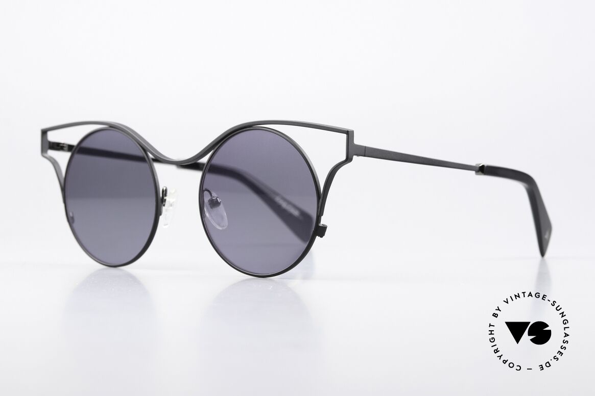 Yohji Yamamoto YY7014 Hingucker Designerbrille, klare, auffallende Formen; oft in übergroßen Maßen, Passend für Damen