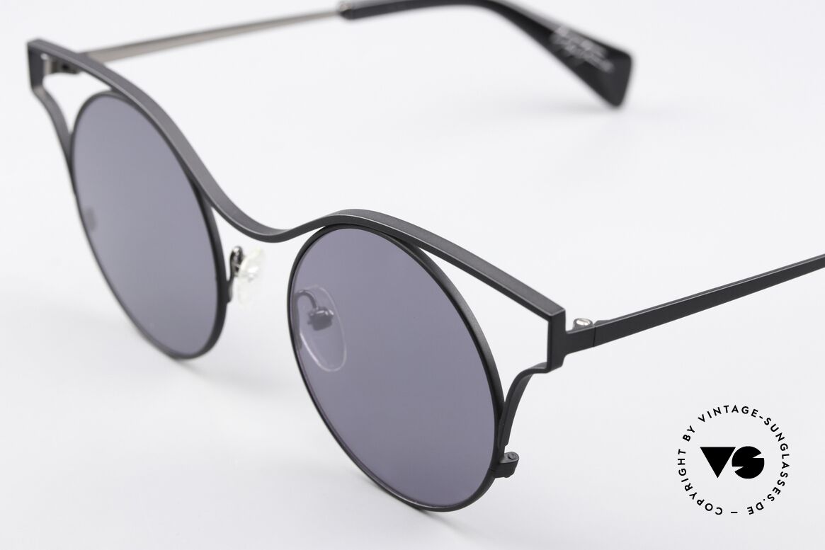 Yohji Yamamoto YY7014 Hingucker Designerbrille, ausdrucksstarke Designer-Sonnenbrille mit Charakter, Passend für Damen