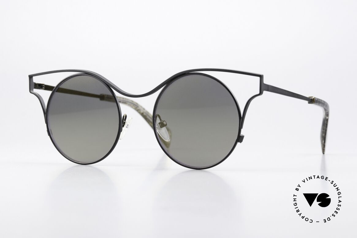 Yohji Yamamoto YY7014 Extravagante Sonnenbrille, Yamamoto = Meister der Avantgarde im großen Stil, Passend für Damen