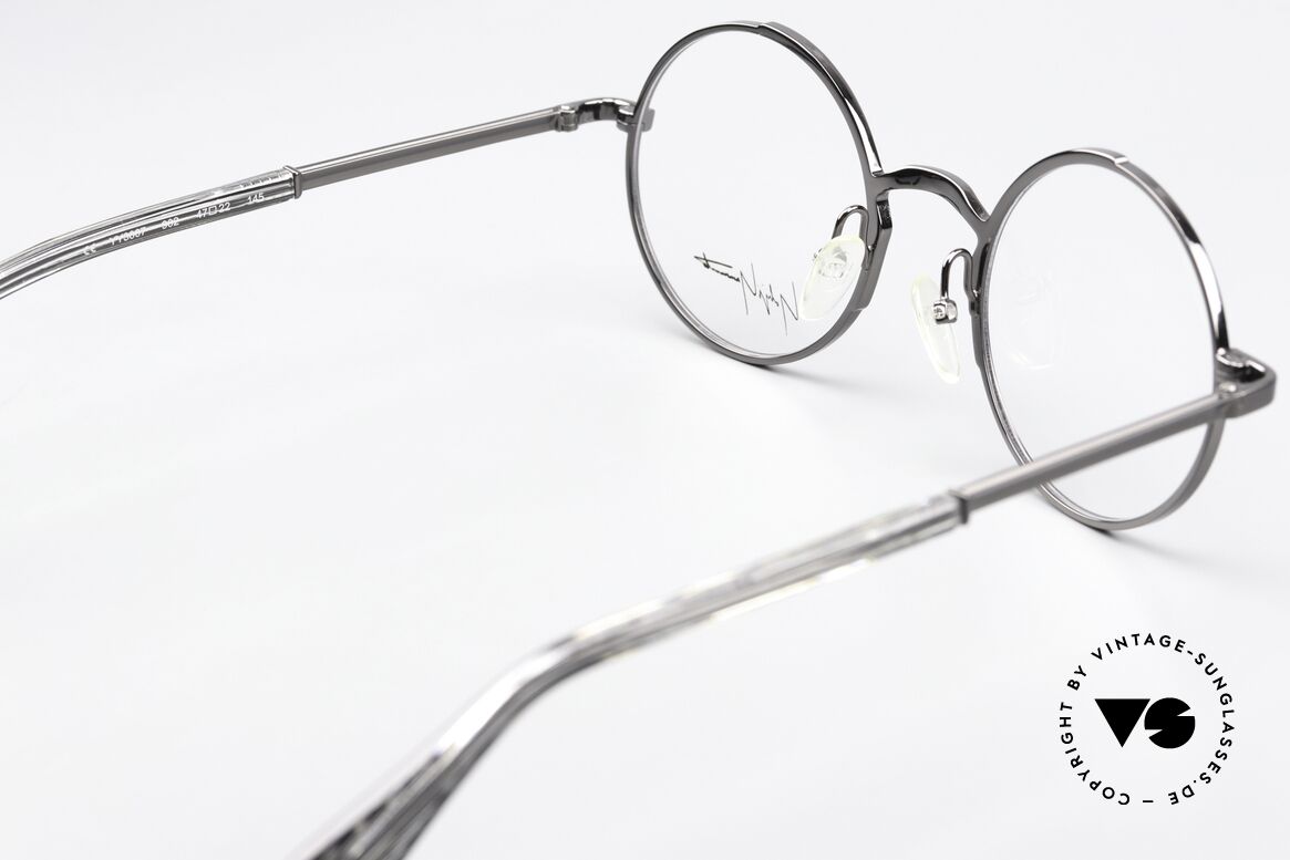 Yohji Yamamoto YY3007 Runde Brille Avantgarde, Größe: medium, Passend für Herren und Damen